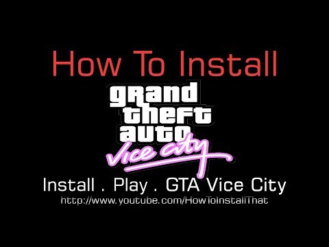 pc gta vice city install